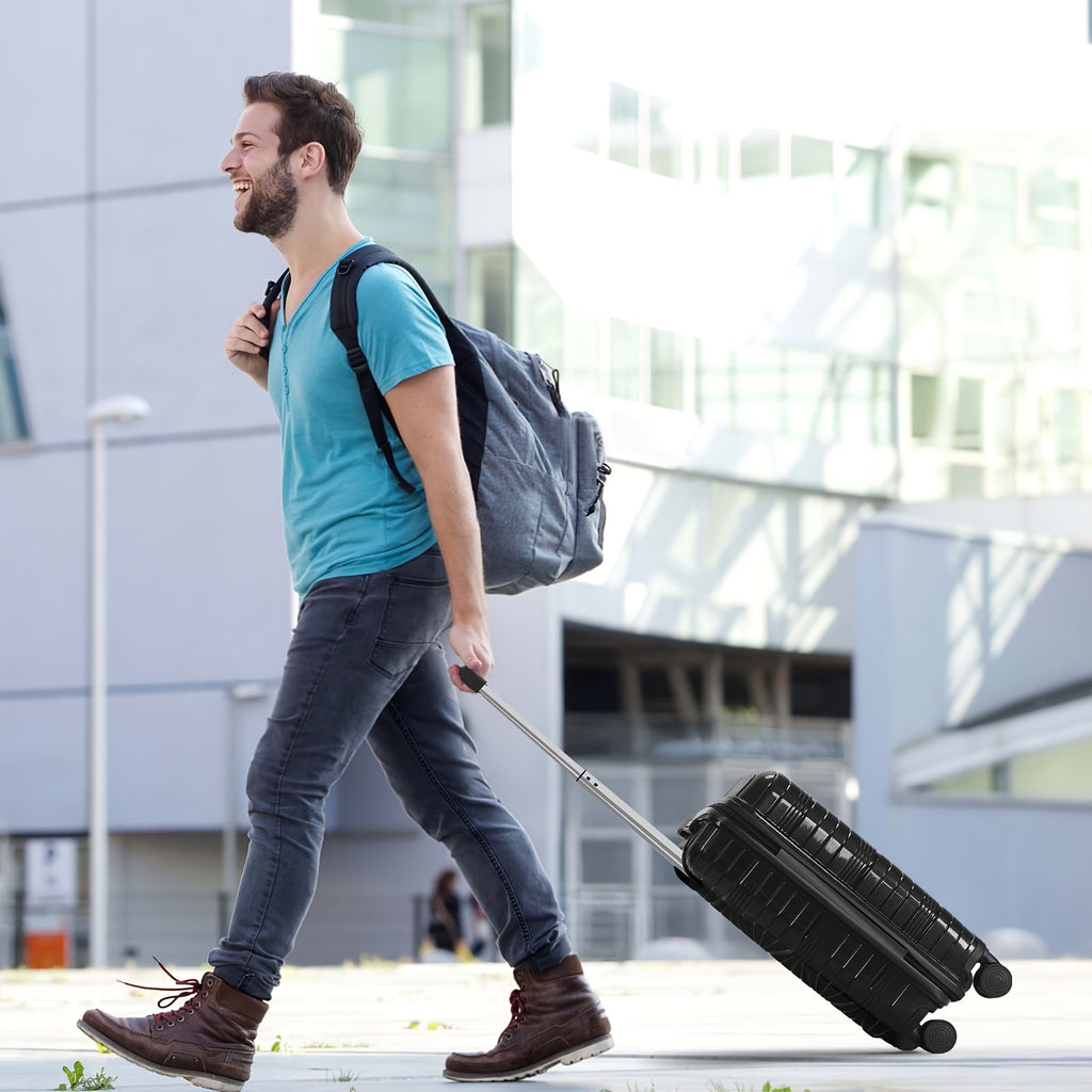 Two-Piece Travel Luggage with Hardside Spinner Suitcase References, Eight Variant Choices and Selected 20-Inch Case Plus Backpack Options for Trip Packing