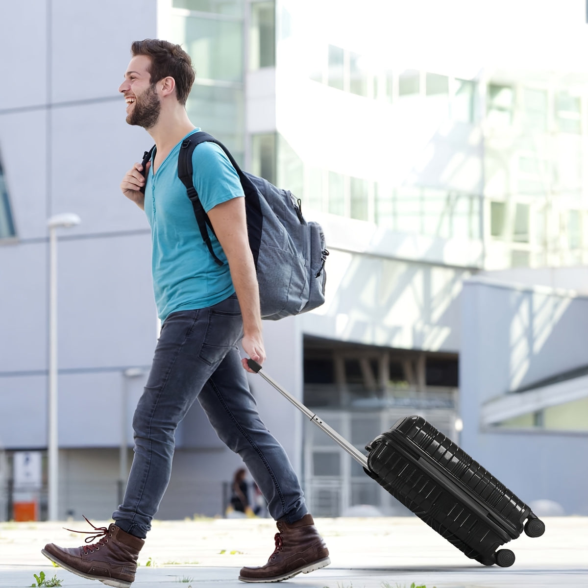 Two-Piece Travel Luggage with Hardside Spinner Suitcase References, Eight Variant Choices and Selected 20-Inch Case Plus Backpack Options for Trip Packing