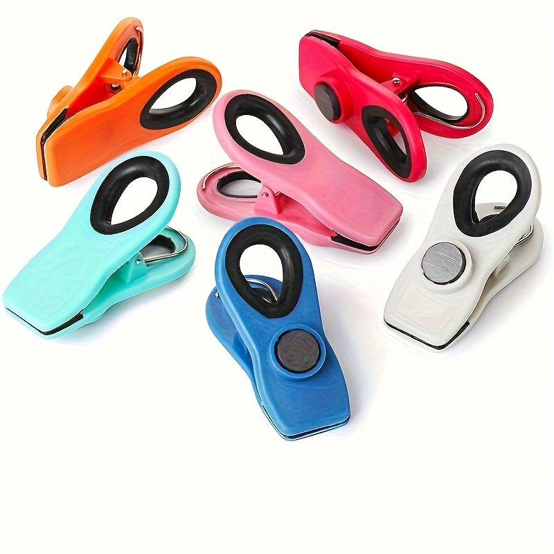 Snack Bag Sealing Clips, Plastic Food Storage Bag Closures in 3, 6 or 9-Piece Assorted Options for Compatible Pantry Packages and Everyday Kitchen Organization