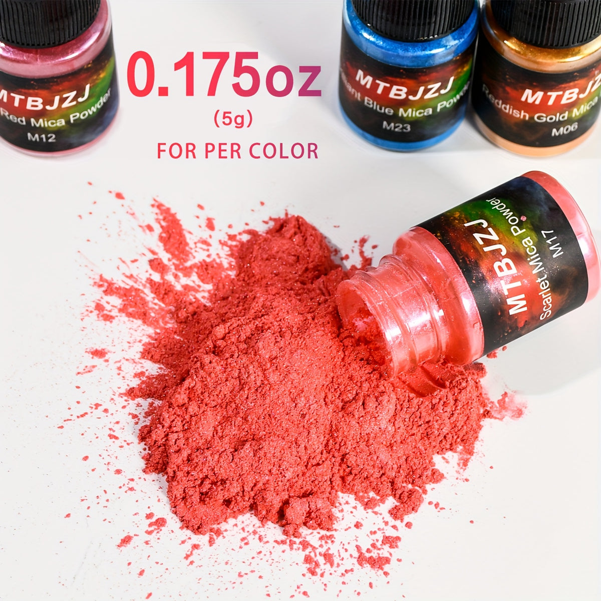 Resin Casting Color Powder Set with Listed 28 Mixed Colors for Compatible Resin Craft Projects, Decorative Jewelry Coloring and Adult DIY Design Practice