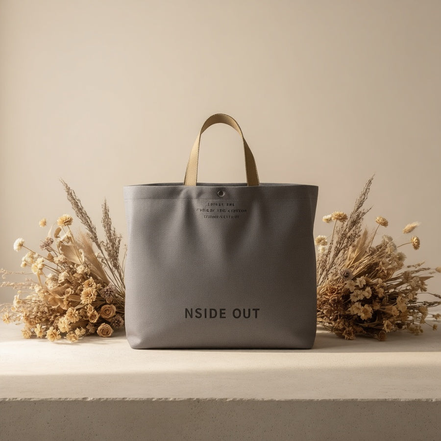 Canvas Shoulder Tote for Women, Everyday Handbag in Army Green, Grey, Brown, Khaki or Black for Casual Outfits, Weekend Outings and Wardrobe Coordination