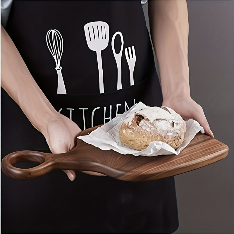 Cutting Board Duo Set with Walnut, Acacia or Bamboo Options, Reversible Chopping and Serving Board Reference for Meat, Bread and Cheese Preparation