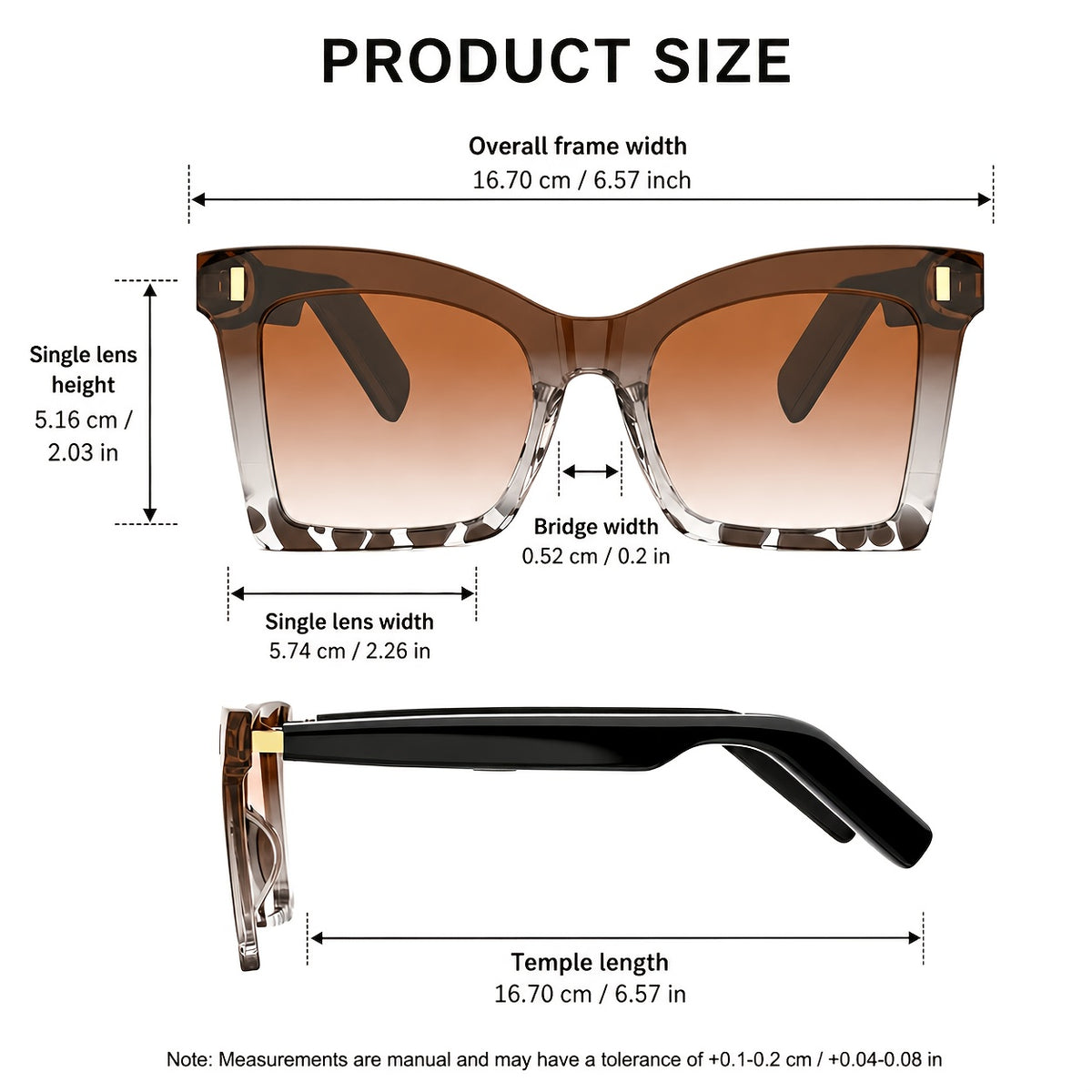 Cat Eye Smart Glasses for Women, SM02 Wireless Audio Eyewear with Listed Bluetooth 6.0, Wear Sensor and Automatic Connection Feature for Everyday Listening
