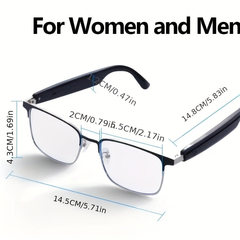 Translation Glasses with 164-Language Support, Photochromic Lens Options, Four AI Interpretation Modes and Meeting Recording for Travel and Business