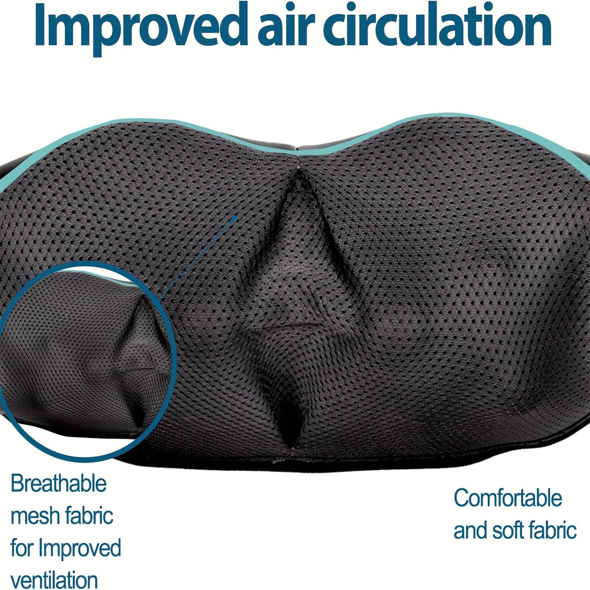 Black Shiatsu Neck and Shoulder Massager with Heat and Deep Kneading Massage for Neck, Back and Waist, Personal Relaxation Gift for Adults