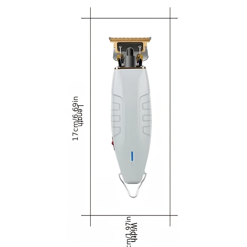 1931 Hair and Beard Trimmer for Men with Carbon Steel T-Blade, 1200mAh Rechargeable Battery, Corded or Cordless Operation and Charging Indicator for Grooming