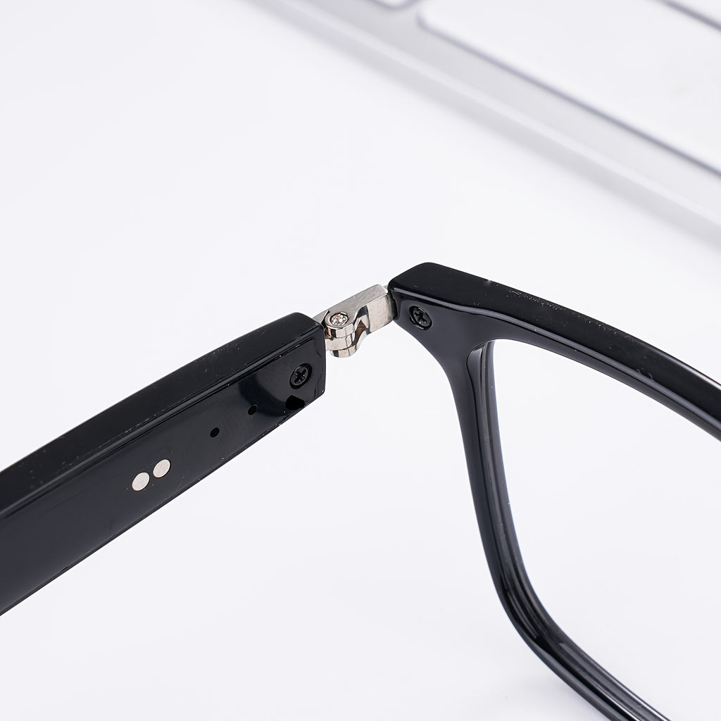 160 Language Translation Smart Glasses, AI Audio Glasses with ChatGPT, HD Calls & HiFi Music, Built-in Mic & Speaker, Photochromic Lenses, Real-Time Translator Eyewear for Travel, Meetings, Men & Women