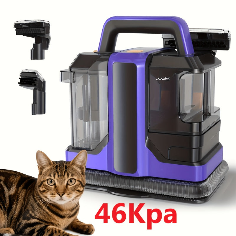 INSE Carpet Spot Cleaner with Listed 46kPa Suction, 36.52oz Clean and 27.05oz Waste Tanks, Spray and Dual Brushes for Upholstery, Stairs and Car Seats