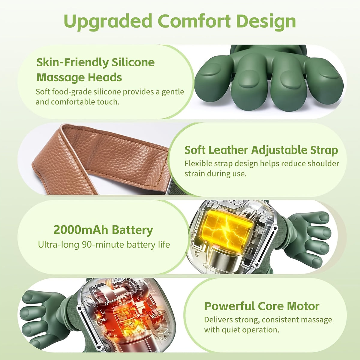Shiatsu Neck and Shoulder Massager with Heat, Electric Kneading Back Massager Pillow, 3 Massage Modes, Deep Tissue Muscle Relief for Neck, Back, Waist, Legs, Home Office Use, Valentine's Day Gift
