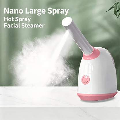 At-Home Facial Steamer Options for Personal Skin Care, Portable, Upgraded and Flagship Models with Listed Rotatable Arm and Accessory References