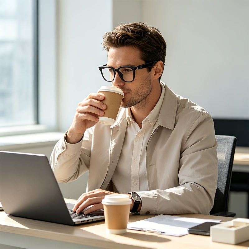 AI Translation Glasses with Phone Camera Remote Control, Wireless Audio and Calls, Voice Assistant and Color-Changing Lens Options, No Built-In Camera