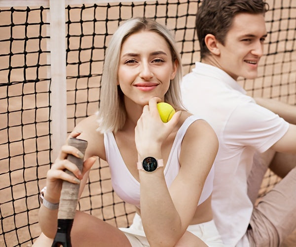 Pink Calling Smartwatch for Women with 1.39-Inch Full Touchscreen, Message Alerts, Step Distance and Calorie Tracking, 100+ Sports Modes for iPhone and Android