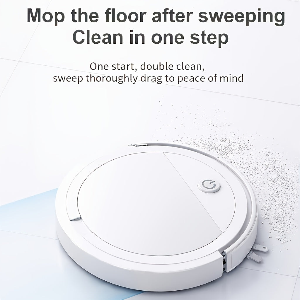 Robotic Vacuum with Listed 8kPa Suction and Smart Cleaning Modes, Black No-Remote Model for Everyday Household Floor Cleaning and Home Care Routines