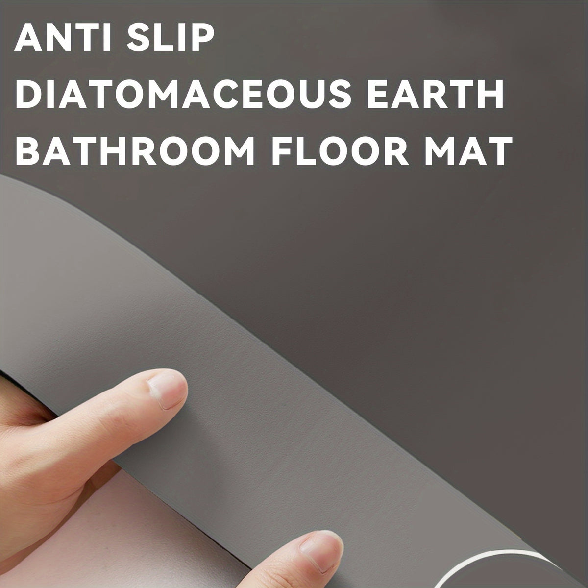 Soft Diatomite Bath Mat with PVC Backing in Blue or Pink, Three Size Options Including a Long Floor Mat for Bathroom, Kitchen and Laundry Room Decor