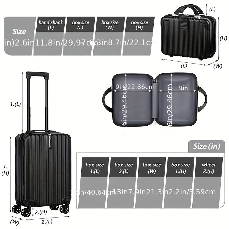 Two-Piece Travel Luggage with Hardside Spinner Suitcase References, Eight Variant Choices and Selected 20-Inch Case Plus Backpack Options for Trip Packing