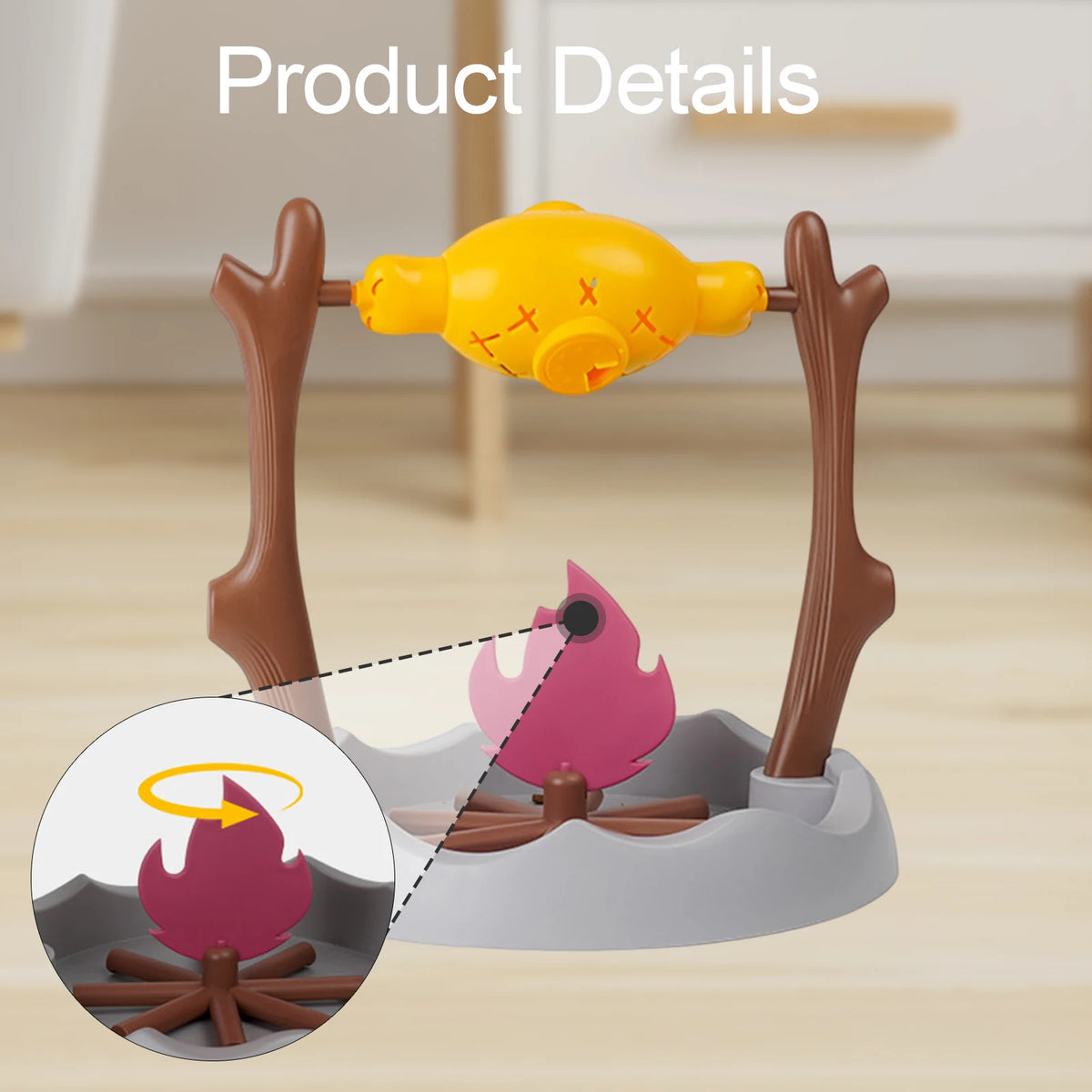 Cat Puzzle Feeder with 360-Degree Rotating Treat Dispenser, Adjustable Food Outlet and PP Construction for Interactive Snack Play and Slow Feeding