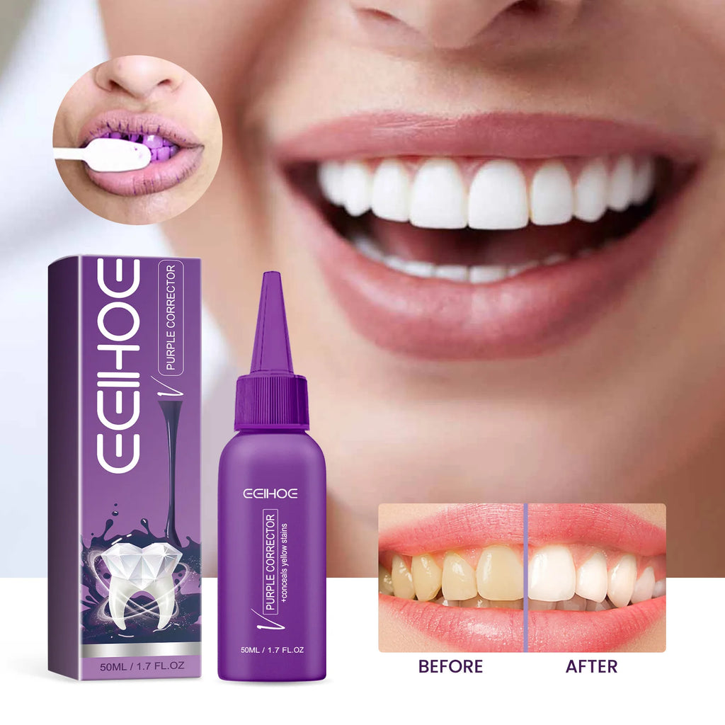 Purple Teeth Care Solution with 30g or 50g Single-Piece Options and Separate Multipack Labels for Label-Guided Adult Oral Care Product Selection