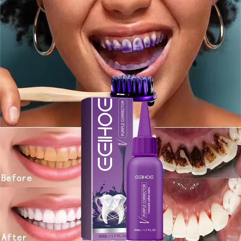 Purple Teeth Care Solution with 30g or 50g Single-Piece Options and Separate Multipack Labels for Label-Guided Adult Oral Care Product Selection