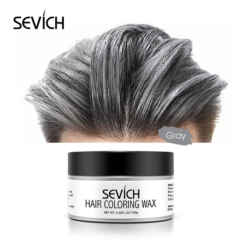 Hair Color Wax by Sevich with Ten Shade Options, Unisex Adult Hair Styling Color for Creative Party Looks, Costume Hairstyles and Everyday Style Changes
