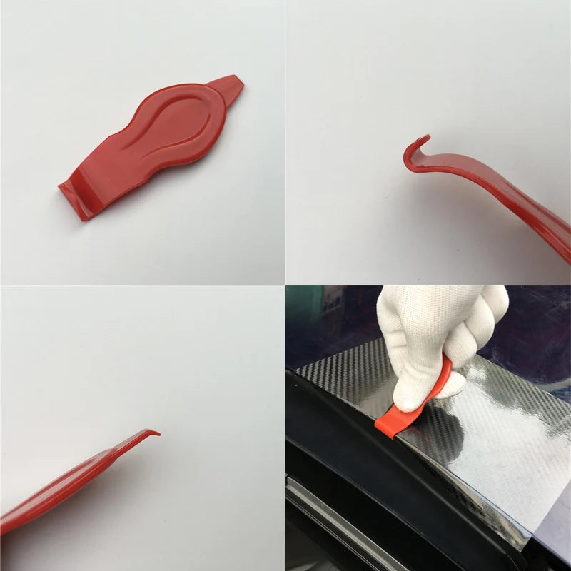 Car Vinyl Wrap Tool Kit with Rubber Squeegee and Scraper References, 3 or 5-Piece Set Options for Vehicle Film, Window Tint and Glass Film Application