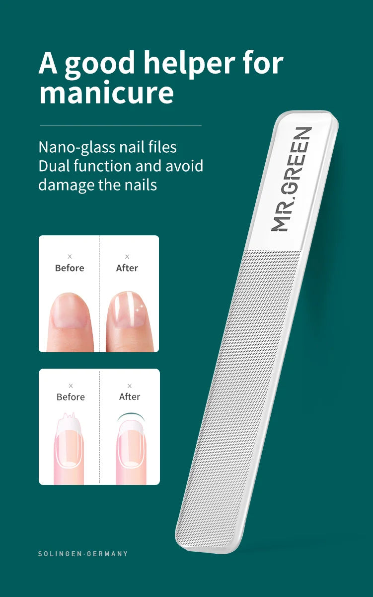 Anti-Splash Nail Clipper Options by MR.GREEN with Stainless Steel and Zinc Alloy References, MR-1111 Series Design for Adult Fingernail Grooming