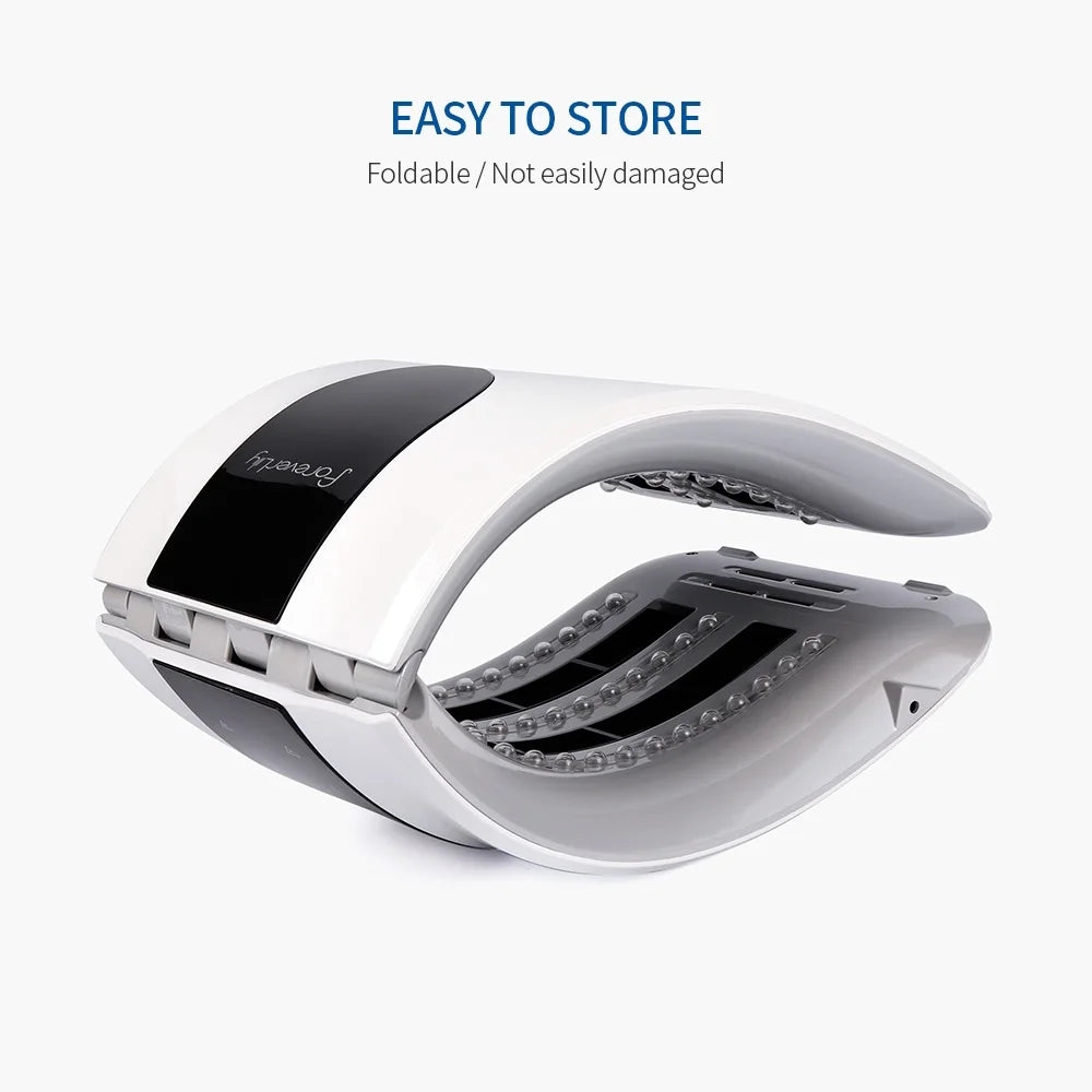 LED Beauty Light Machine with Foldable Face and Body Design, Seven Color and Heating Model References, Eye Protection and Regional Plug Options