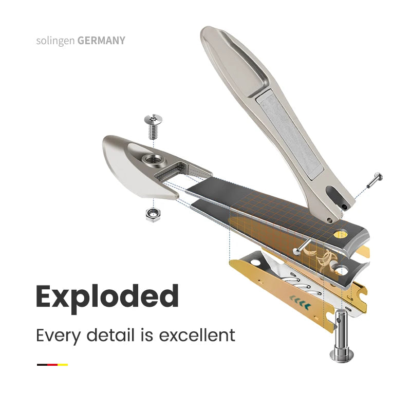 Anti-Splash Nail Clipper Options by MR.GREEN with Stainless Steel and Zinc Alloy References, MR-1111 Series Design for Adult Fingernail Grooming