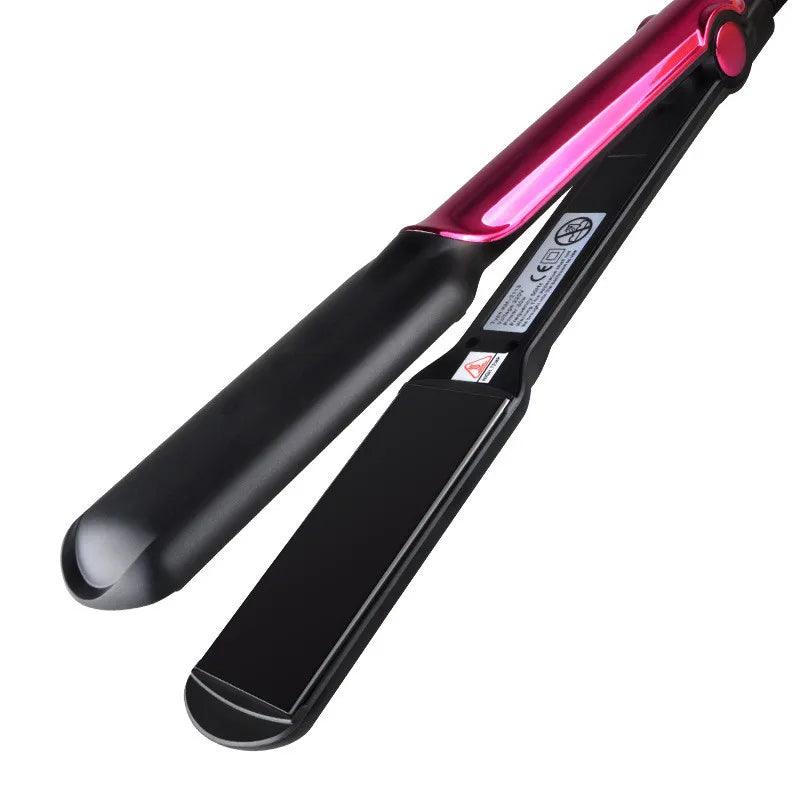 Electric Hair Styling Clamp, Corn Clip or Plywood-Labeled Hair Iron Options with Ceramic Styling References and AU, UK, EU or US Plug Choices