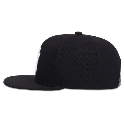 Letter Embroidered Baseball Cap in Polyester, Unisex Adjustable Casual Hat in Four Color Options for Streetwear, Weekend Outings and Everyday Outdoor Style