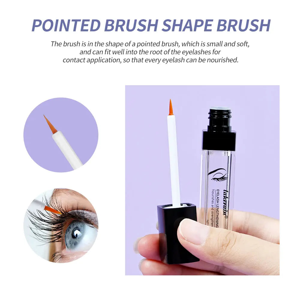 Eyelash Serum and Eyebrow Serum in Listed 8ml Size, Single Lash and Brow Cosmetic Product for Personal Beauty Routines and Everyday Makeup Collections