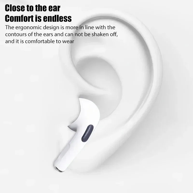 TWS Bluetooth Music Earphones, Mini Wireless Earbud Style in White or Black for Personal Playlist Listening and Everyday Use with Compatible Audio Devices
