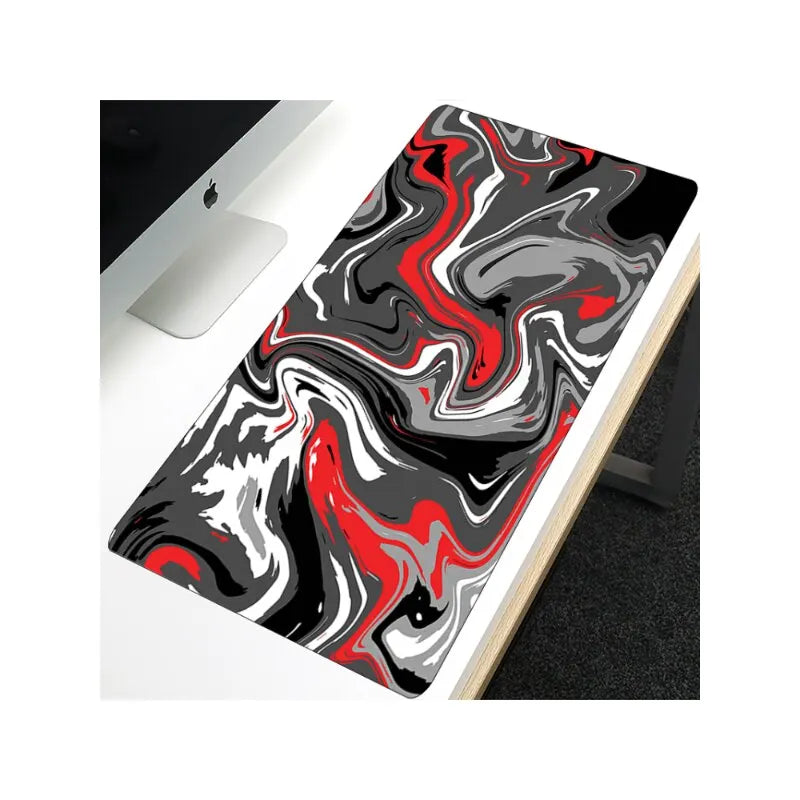 Strata Liquid Mouse Pad by Mairuige, Rubber Desk Mat in Five Sizes up to 900 x 400 mm for Gaming Stations, Computer Desks and Home Offices
