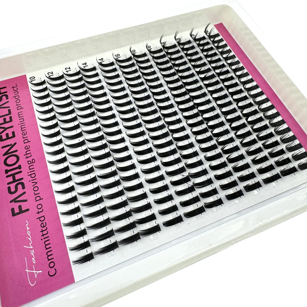 Bottom Lash Clusters and Individual Lash Spikes with 6–7mm and 15–21mm Length References, D Curl MIX Options in 12 or 16-Row Styles for Adult Manga Makeup