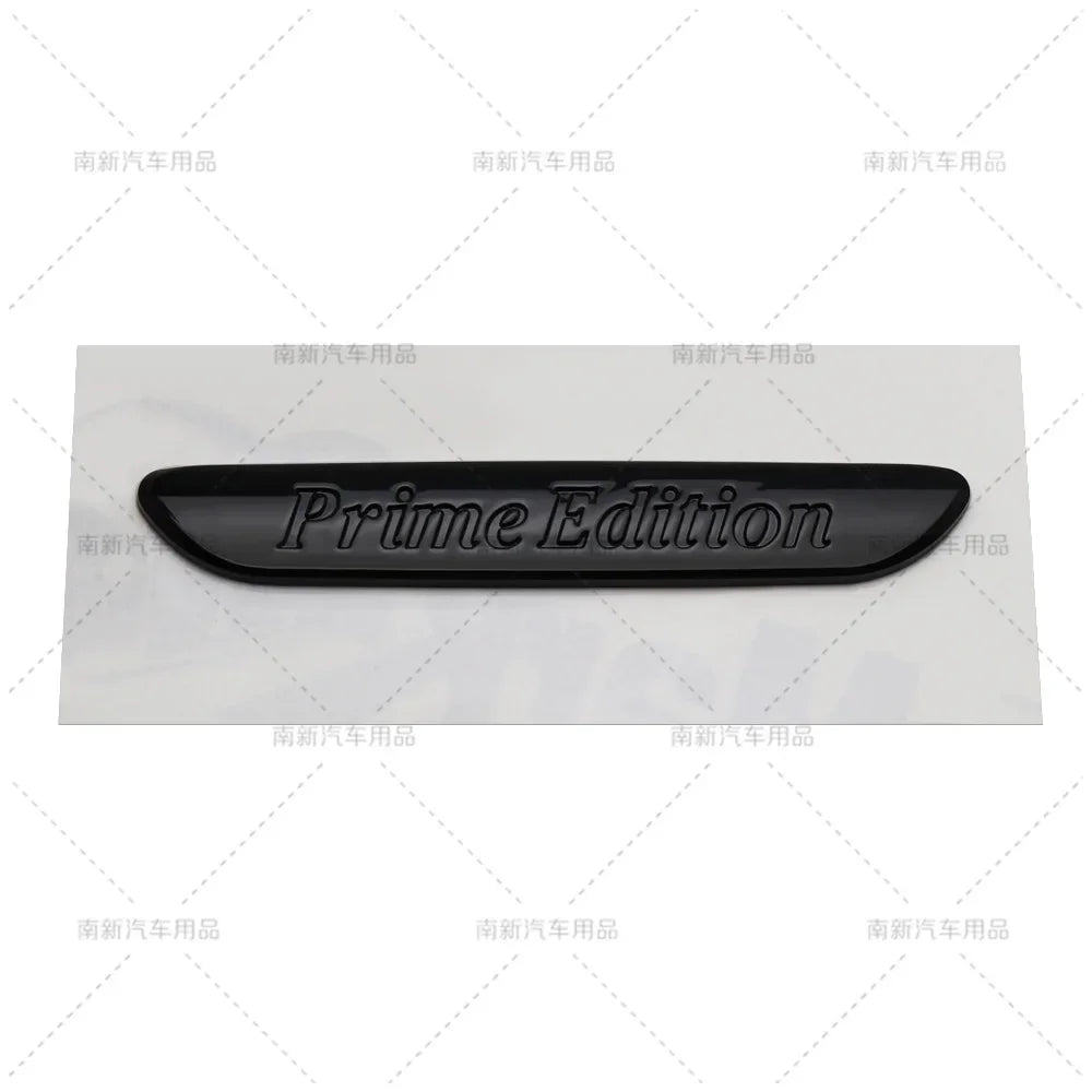 Zinc Alloy Car Badge Emblem with 3D Adhesive Styling for Body, Fender and Trunk, A-R Design Codes with Prime, Night, Grand, Exclusive and Sport Edition References
