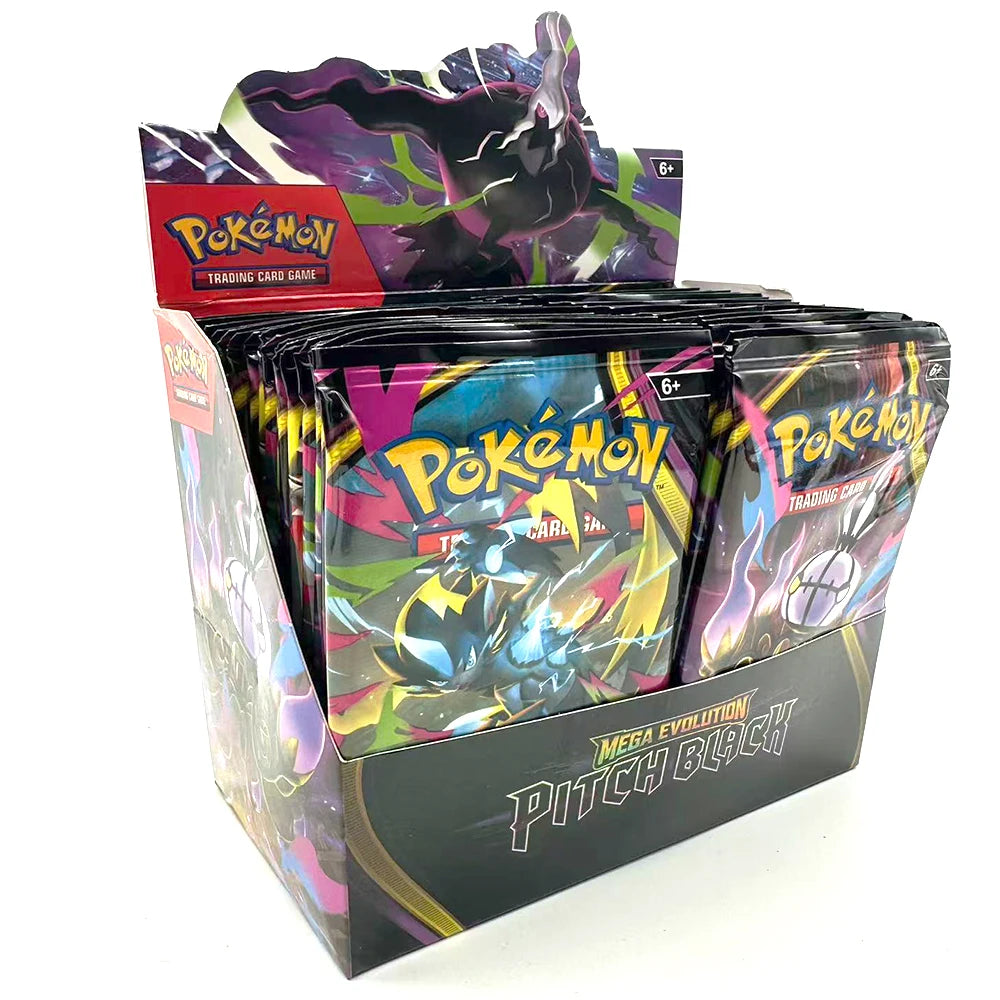 Pokemon Trading Card Assortment with English-Language Listing, Five-Bag, Ten-Bag and Box Options for Card Sorting, Collection Displays and Casual Hobby Use