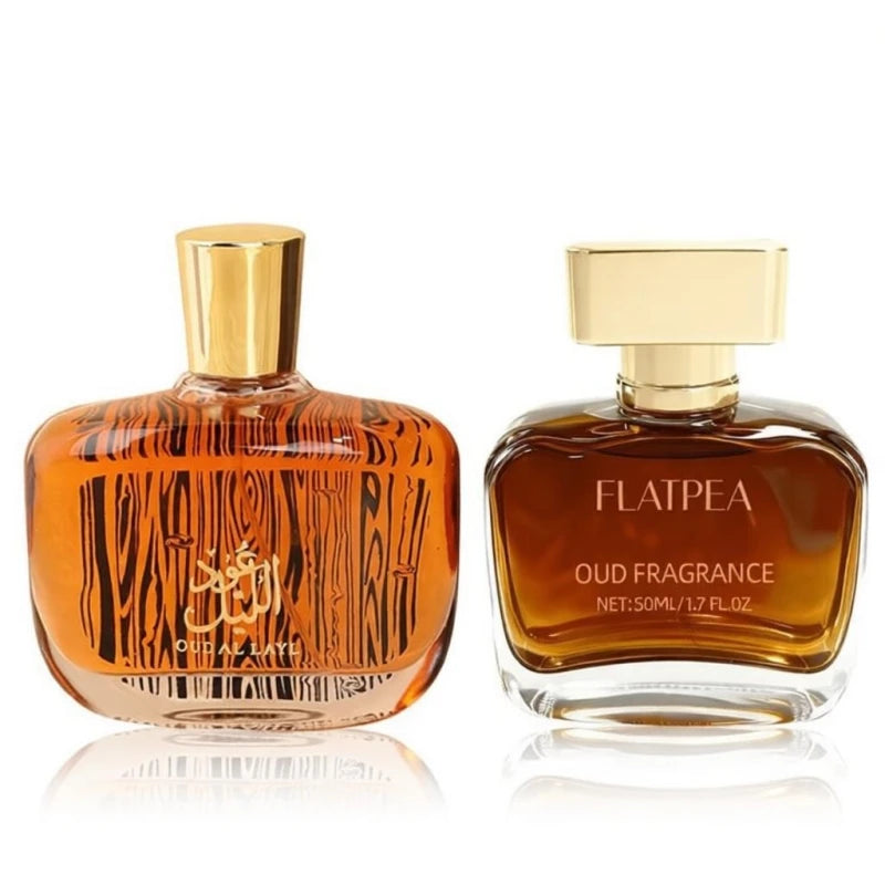 Unisex Arabian Perfume with Listed Sandalwood and Agarwood Scent Wording, A, B, C and D 100ml Options or Ebony 50ml Selection for Personal Fragrance and Gifts