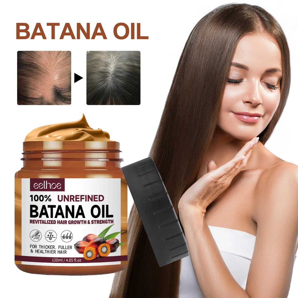 Batana Hair Conditioning Oil, 120ml Single Box or Two to Five Box Multipacks with Listed Totals up to 600ml for Women's and Men's Home Hair Care Routines