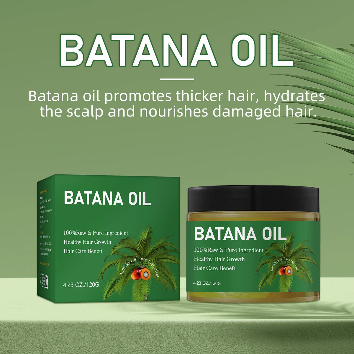 Batana Oil Shampoo Set with Listed Hair Oil, Rosemary Leaf Oil Shampoo Formula for Everyday Cleansing and Cosmetic Hair Conditioning at Home