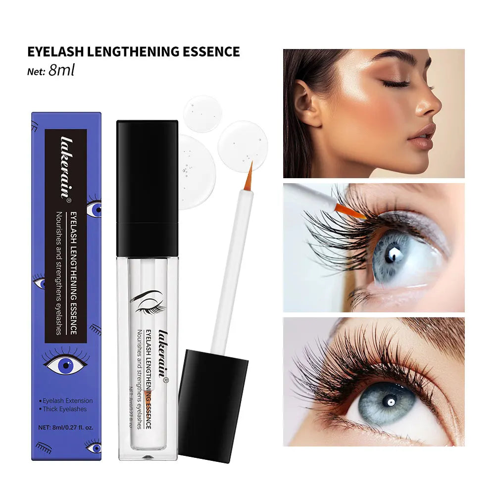 Eyelash Serum and Eyebrow Serum in Listed 8ml Size, Single Lash and Brow Cosmetic Product for Personal Beauty Routines and Everyday Makeup Collections
