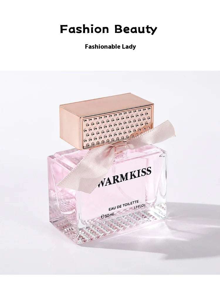 Women's Musk Perfume Spray with Jasmine and Fruity Scent References, Pink or Orange 45ml and Six 50ml Option Labels for Personal Fragrance and Gifts