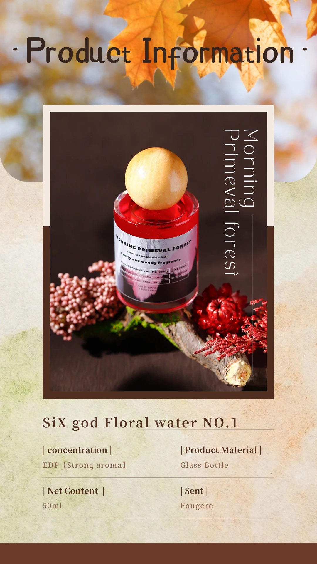 Woody Spicy Perfume with Ten Numbered Unisex, Men's and Women's Options, Listed Rare Oud, Sichuan Pepper and Vetiver Profile for Personal Scent Selection and Gifts