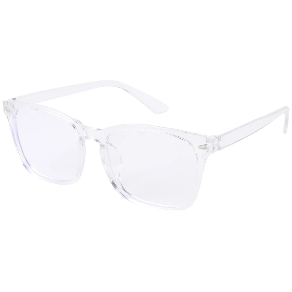 Computer Glasses Three-Piece Eyewear Set for Women and Men, Office Outfit Accessories for Computer, Gaming, TV and Phone Use with Listed Blue Light Filter Reference