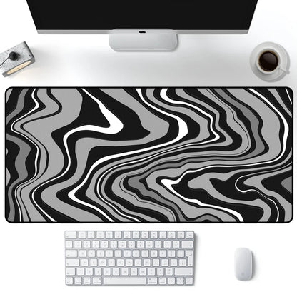 Strata Liquid Mouse Pad by Mairuige, Rubber Desk Mat in Five Sizes up to 900 x 400 mm for Gaming Stations, Computer Desks and Home Offices