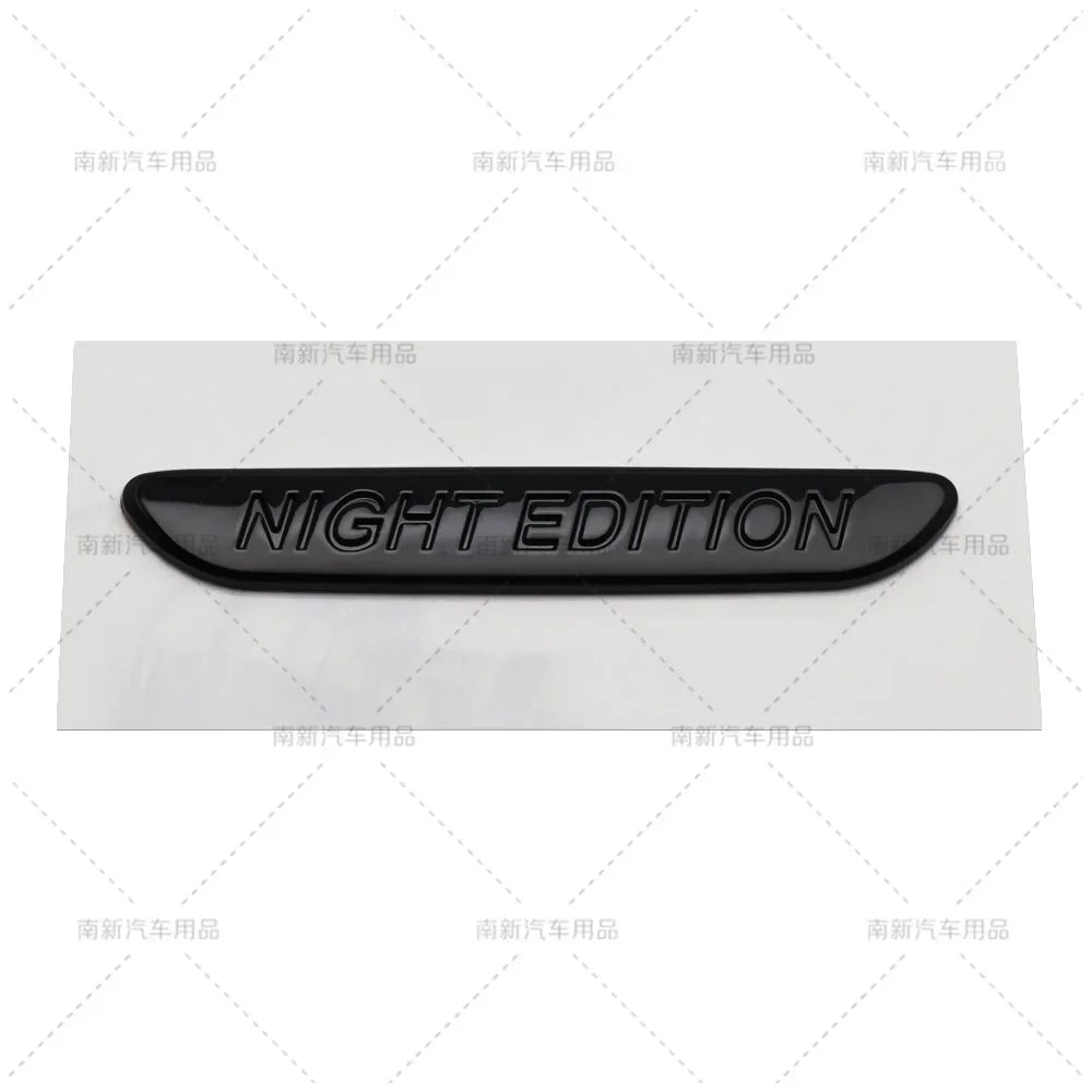Zinc Alloy Car Badge Emblem with 3D Adhesive Styling for Body, Fender and Trunk, A-R Design Codes with Prime, Night, Grand, Exclusive and Sport Edition References