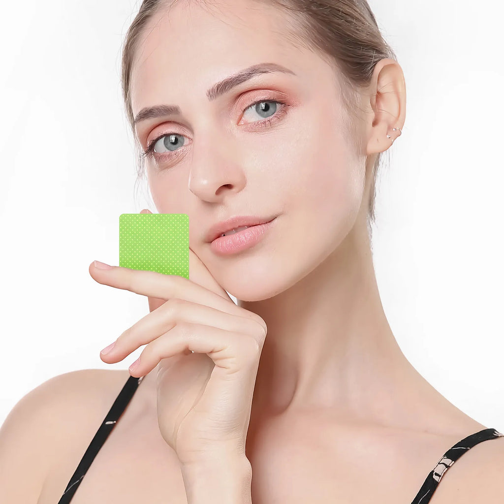 Nail Polish Remover Pads, 1080 Lint-Free Cotton Wipes in Green with Storage Box for Manicure Prep, Nail Tool Cleaning and Eyelash Glue Cleanup