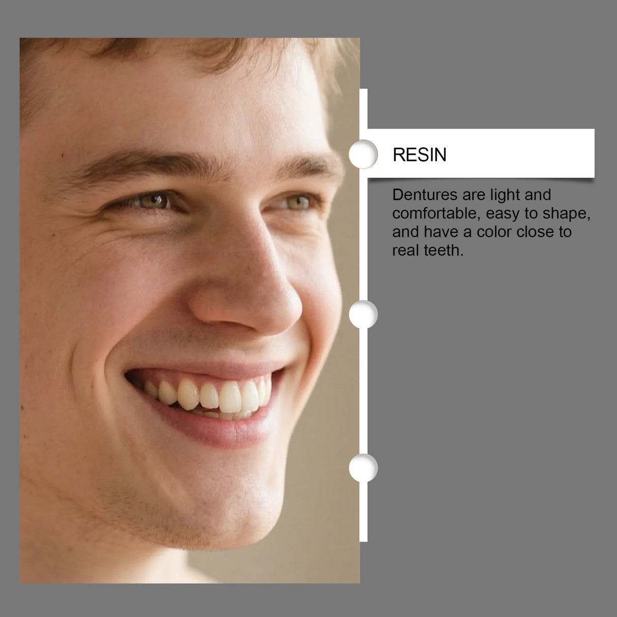 Full Set Denture-Style False Teeth with Upper and Lower Silicone References, One-Box Option for Adults Requiring Professional Dental Fit Review