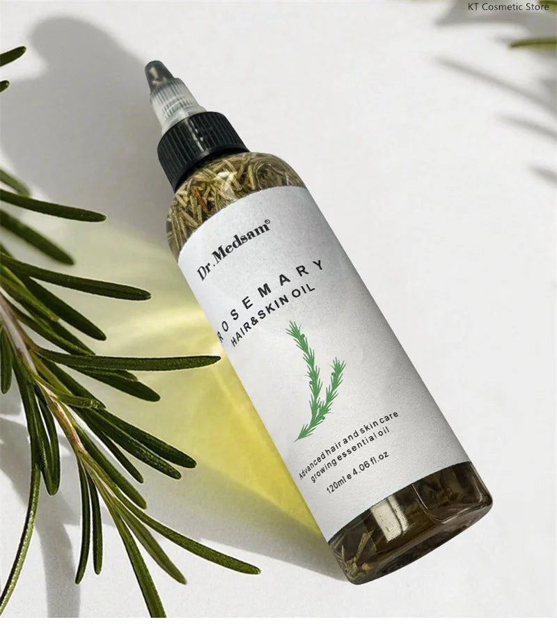 Rosemary Extract Hair Serum, 100ml Cosmetic Scalp and Hair Care with Listed Biotin, Vitamin B5, Coconut and Grape Seed Oils for Men and Women