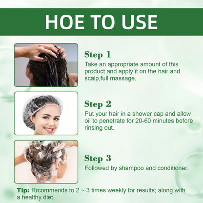 Batana Oil Shampoo Set with Listed Hair Oil, Rosemary Leaf Oil Shampoo Formula for Everyday Cleansing and Cosmetic Hair Conditioning at Home