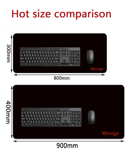 Strata Liquid Mouse Pad by Mairuige, Rubber Desk Mat in Five Sizes up to 900 x 400 mm for Gaming Stations, Computer Desks and Home Offices