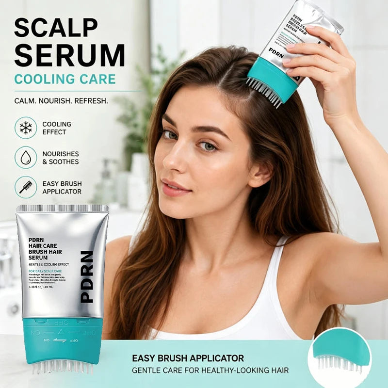 PDRN Reedle Shot Hair Serum, Listed 100ml Hair Care Essence with A, B, C and D Options for Daily Scalp Care and At-Home Grooming Routines